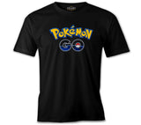 Pokemon Go - Logo Black Men's Tshirt