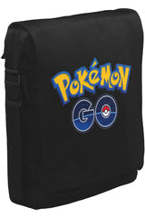 Pokemon Go - Logo Unisex Siyah Postacı Çanta
