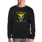 Pokemon Go - Team Instinct Black Kids Sweatshirt