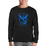 Pokemon Go - Team Mystic Siyah Çocuk Sweatshirt