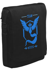 Pokemon Go - Team Mystic Unisex Siyah Postacı Çanta