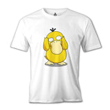 Pokemon - Psyduck White Men's T-Shirt