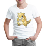 Pokemon - Sandshrew White Kids Tshirt