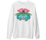 Pokemon - Venusaur White Thick Sweatshirt