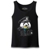 Police Panda Black Male Athlete