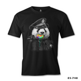 Police Panda Black Men's Tshirt