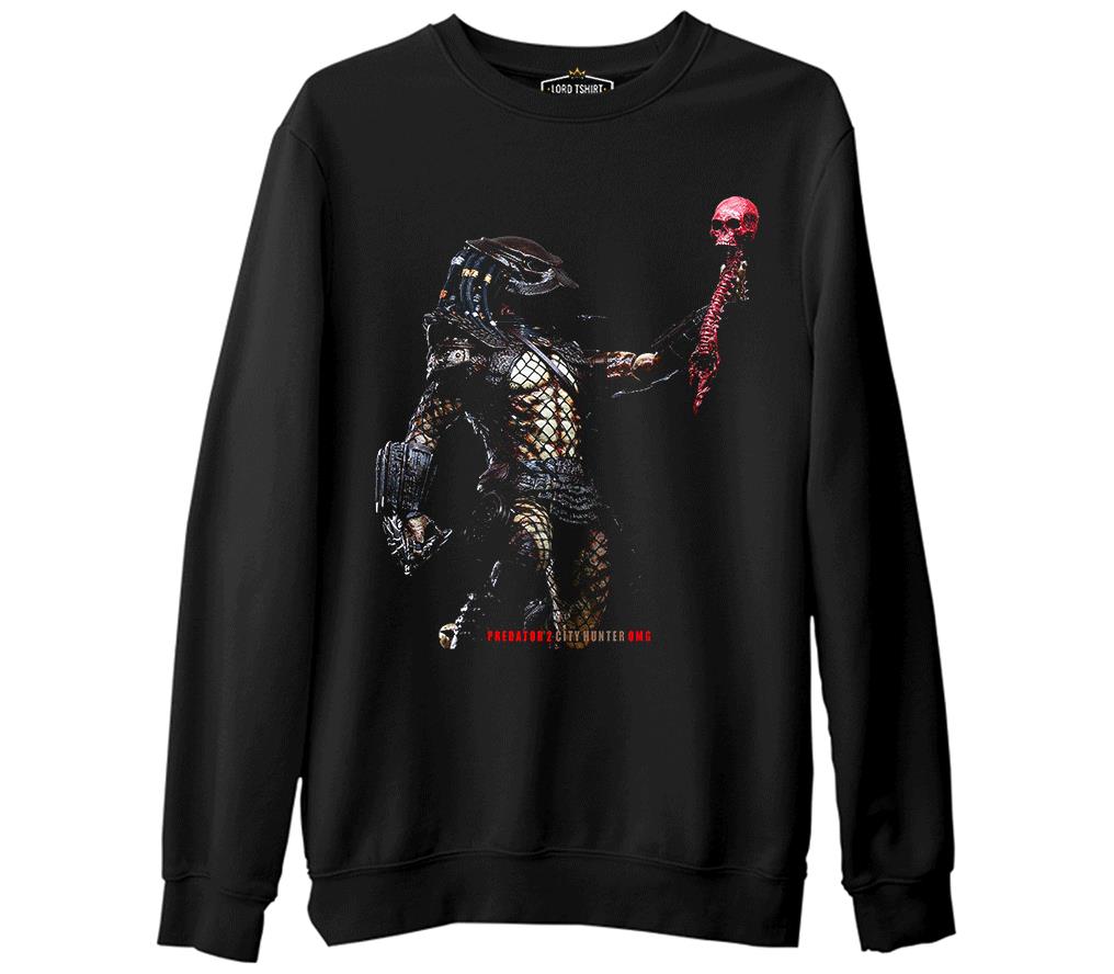 Predator - City Hunter Black Men's Thick Sweatshirt