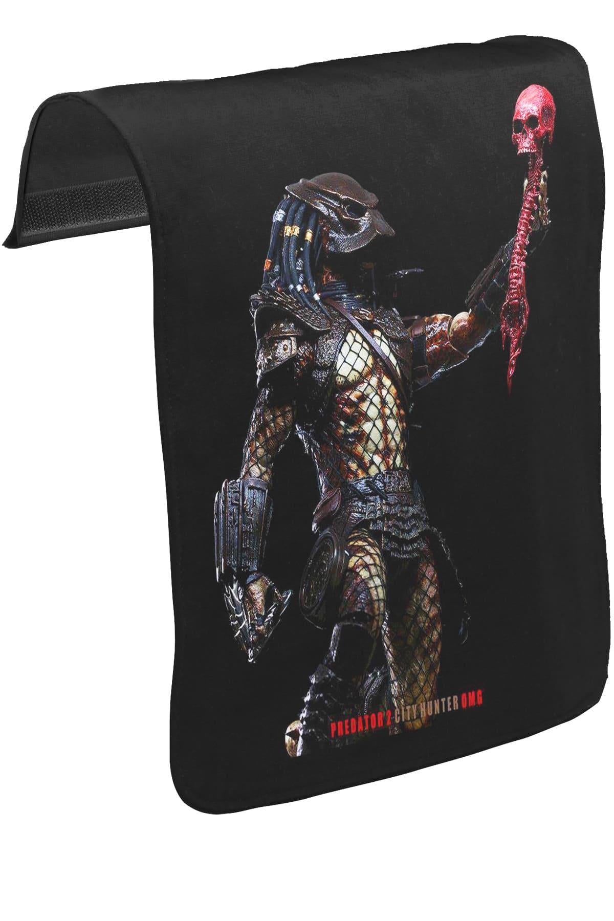 Predator - City Hunter Unisex Siyah Tak-Çıkar Postacı Çanta Kapağı CK-933