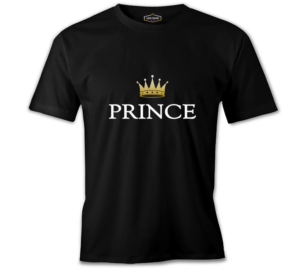 Prince Siyah Erkek Tshirt