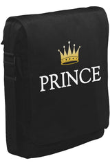 Prince Unisex Siyah Postacı Çanta