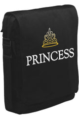 Princess Unisex Siyah Postacı Çanta
