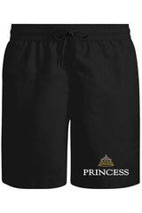 Princess Unisex Siyah Şort