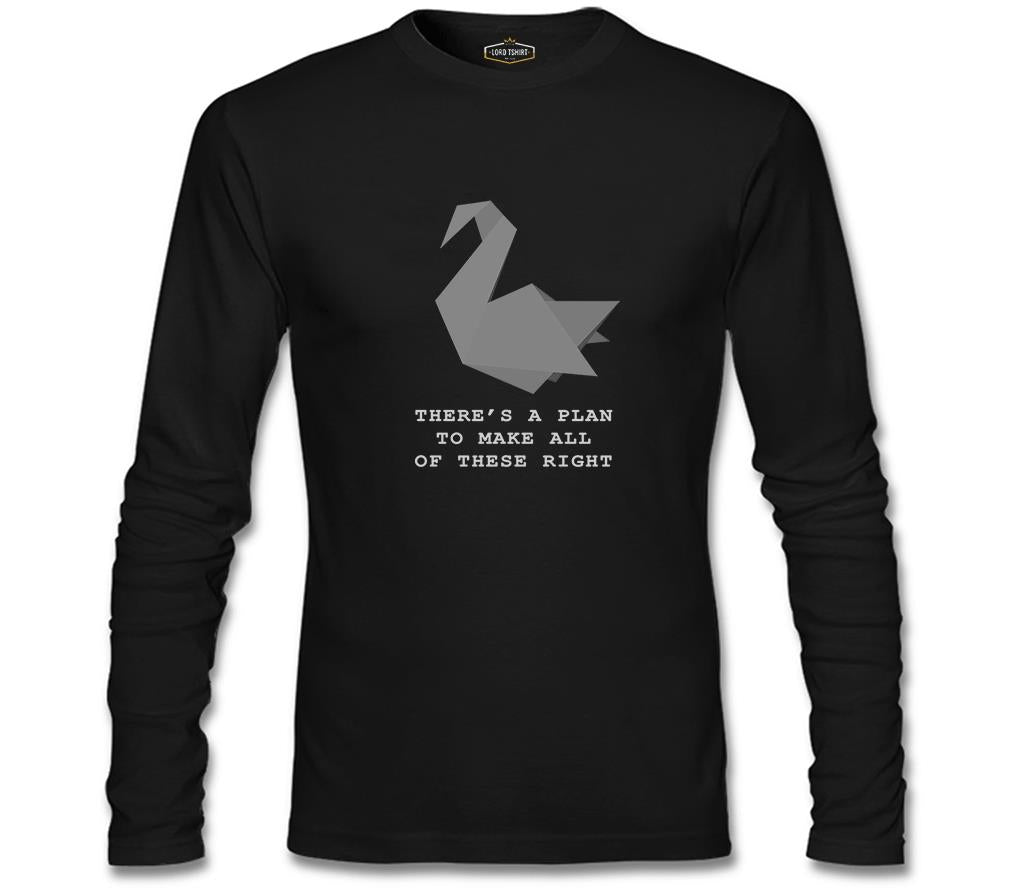 Prison Break - A Plan Siyah Erkek Sweatshirt