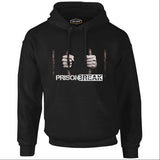 Prison Break - Behind the Bars Black Men's Zipperless Hoodie