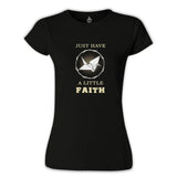 Prison Break - Little Faith Siyah Kadın Tshirt