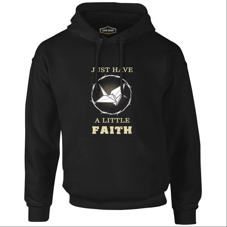 Prison Break - Little Faith Black Men's Zipperless Hoodie
