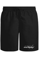 Professional Overthinker Unisex Siyah Şort