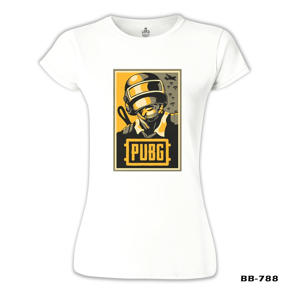 PUBG - Hope Beyaz Kadın Tshirt