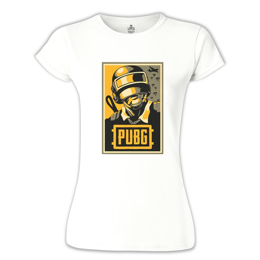 PUBG - Hope Beyaz Kadın Tshirt
