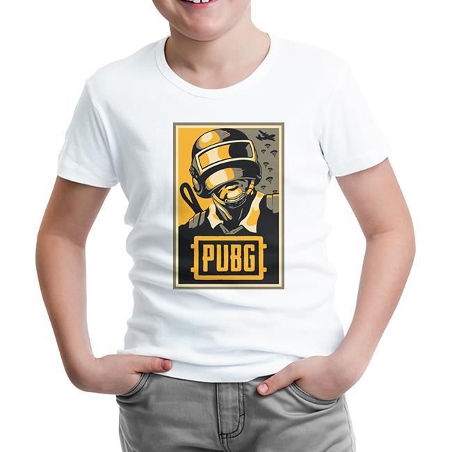 PUBG - Hope Beyaz Çocuk Tshirt