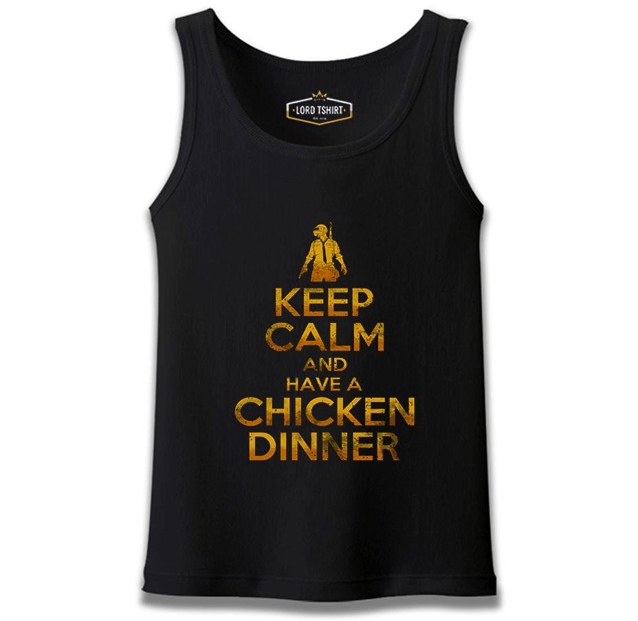 PUBG - Keep Calm Black Men's Undershirt