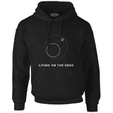 PUBG - Living on the Edge Black Men's Zipperless Hoodie