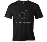 PUBG - Living on the Edge Siyah Erkek Tshirt