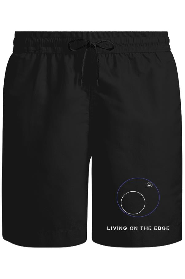 PUBG - Living on the Edge Unisex Siyah Şort