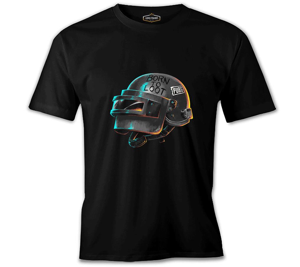 PUBG - Loot Siyah Erkek Tshirt