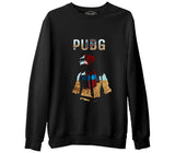 PUBG - Red Storm Siyah Erkek Kalın Sweatshirt