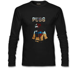 PUBG - Red Storm Siyah Erkek Sweatshirt