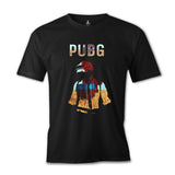 PUBG - Red Storm Black Men's Tshirt