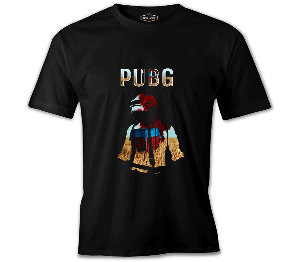 PUBG - Red Storm Black Men's Tshirt