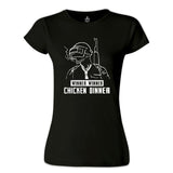 PUBG - Winner Winner Black Women's Tshirt