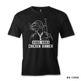 PUBG - Winner Winner Siyah Erkek Tshirt