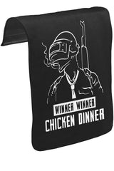 PUBG - Winner Winner Unisex Siyah Tak-Çıkar Postacı Çanta Kapağı CK-1359