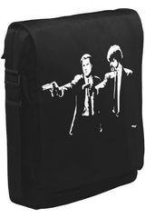 Pulp Fiction - That Scene Unisex Siyah Postacı Çanta
