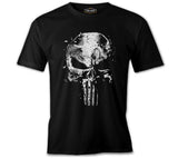Punisher - Bullet Hole Black Men's Tshirt