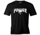 Punisher - Logo Ban Siyah Erkek Tshirt