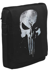 Punisher - Logo II Unisex Siyah Postacı Çanta