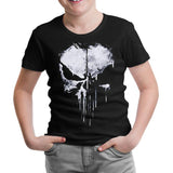 Punisher - Logo Punch Siyah Çocuk Tshirt