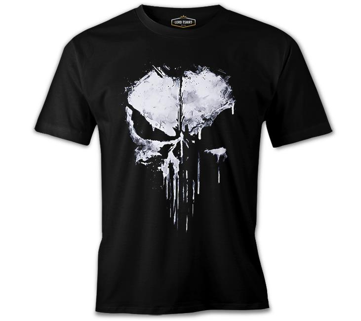 Punisher - Logo Punch Siyah Erkek Tshirt