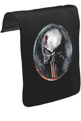 Punisher - Logo Shot Unisex Siyah Tak-Çıkar Postacı Çanta Kapağı CK-1644