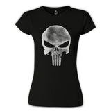 Punisher - Logo Siyah Kadın Tshirt