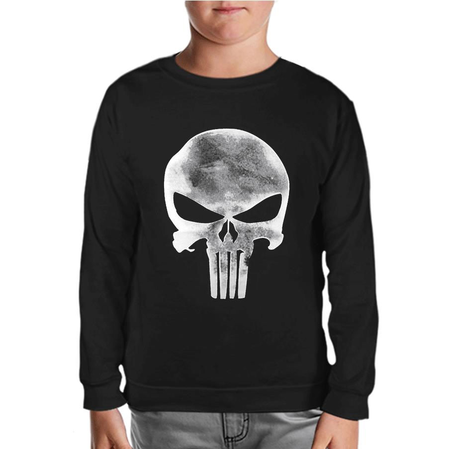 Punisher - Logo Black Kids Sweatshirt