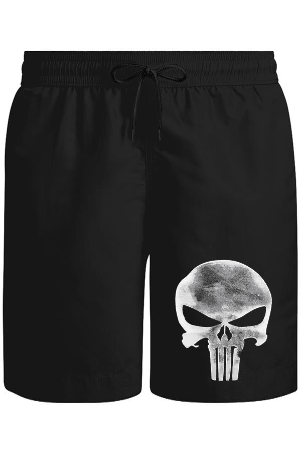 Punisher - Logo Unisex Siyah Şort
