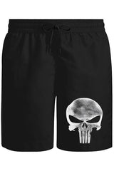 Punisher - Logo Unisex Siyah Şort