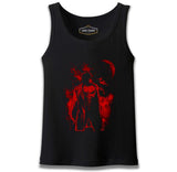 Punisher Red Moon Black Men's Undershirt