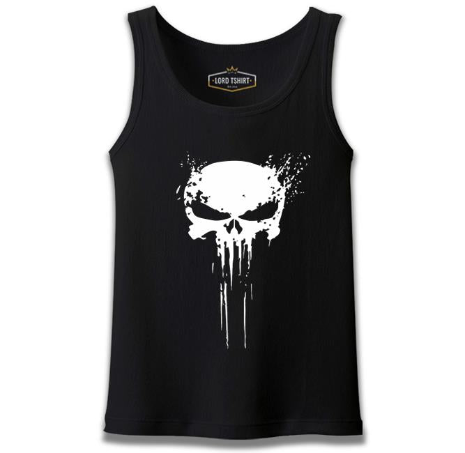 Punisher Skull Invisible Siyah Erkek Atlet