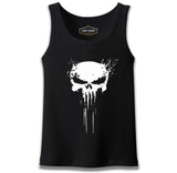 Punisher Skull Invisible Black Men's Undershirt